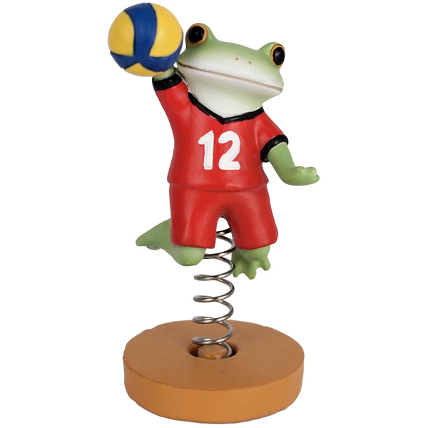 画像1: Copeau アタックするバレー選手のカエル