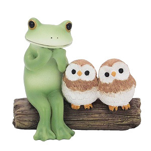 画像1: Copeau フクロウの赤ちゃんとカエル