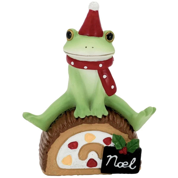 画像1: Copeau クリスマスロールケーキのカエル