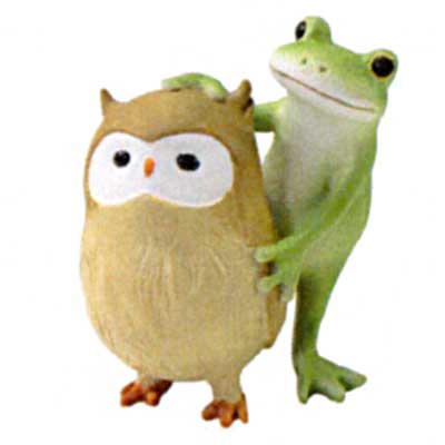画像1: Copeau カエルとフクロウ