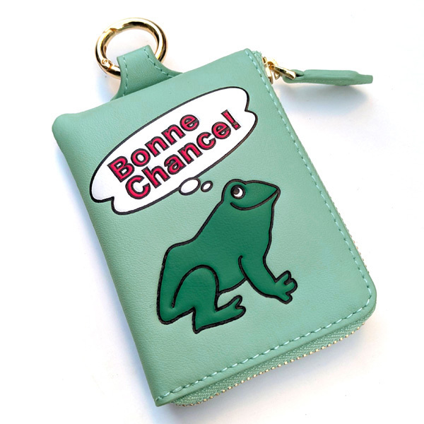 画像1: EoP Bonne Chance 牛革パスケースウォレット