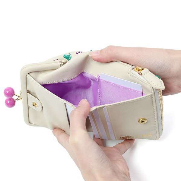 画像6: EoP モノグラム カエルリボン がまぐち二つ折り財布