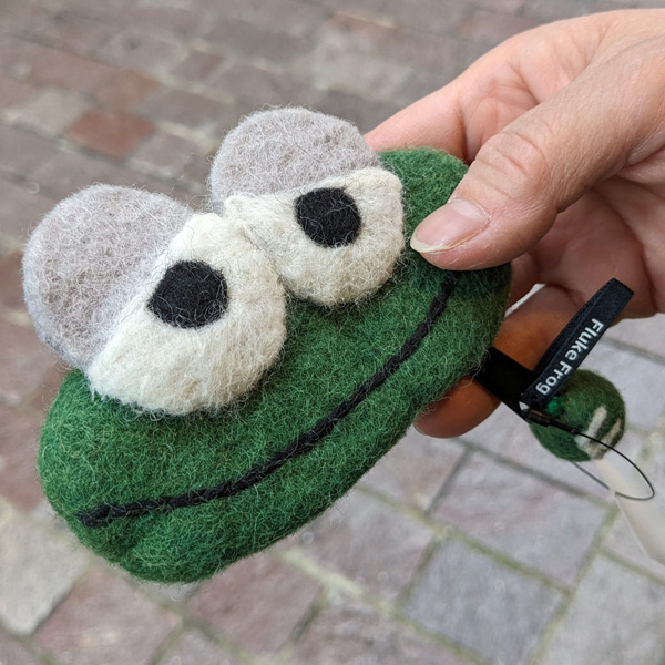 画像3: Fluke Frog カエルフェルトコインケース