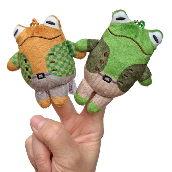 がまくんとかえるくん フィンガーパペット - FROGS カエルグッズ