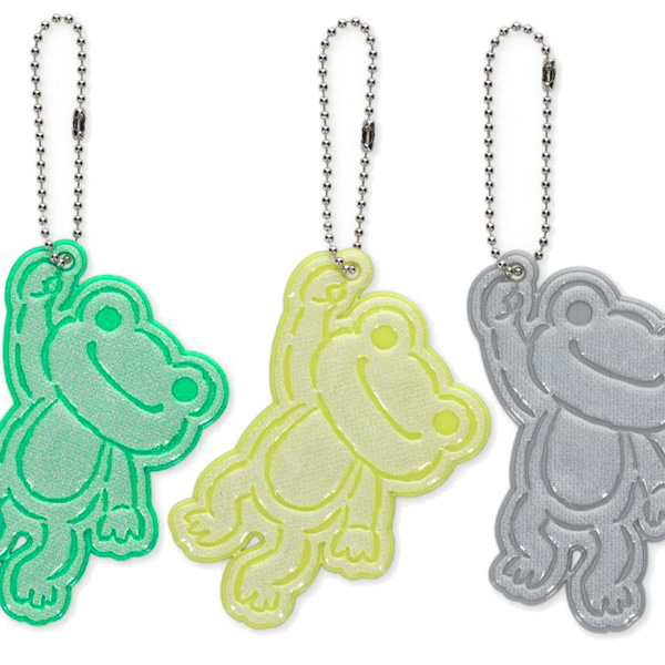 ピクルス 無事かえる リフレクター ぶらさがり【P】 - FROGS カエル