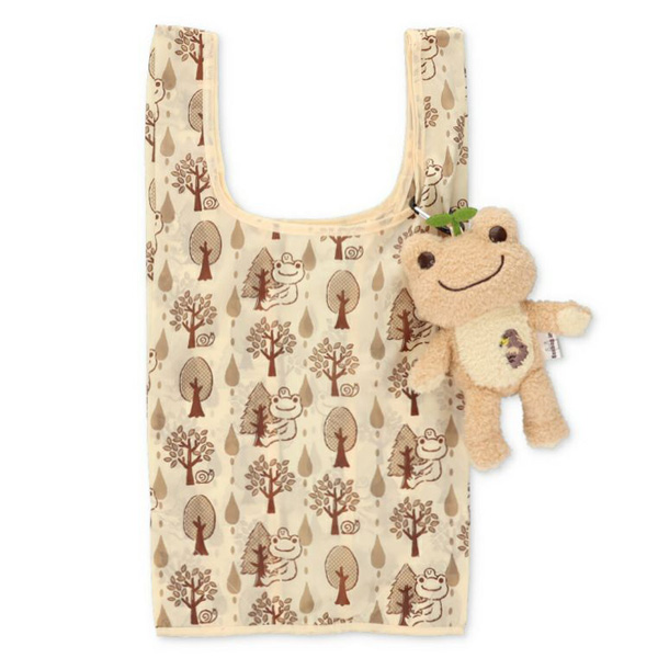 画像1: アース＆ピクルス ぬいぐるみエコバッグ イヌワシさん