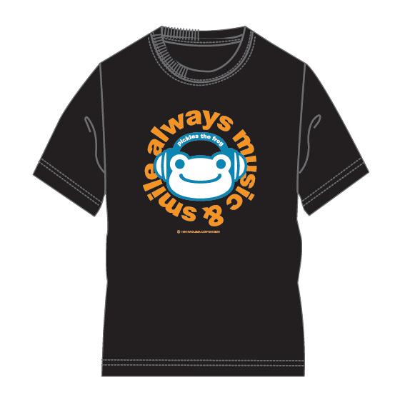 画像1: ピクルス Ｔシャツ ヘッドフォン BK