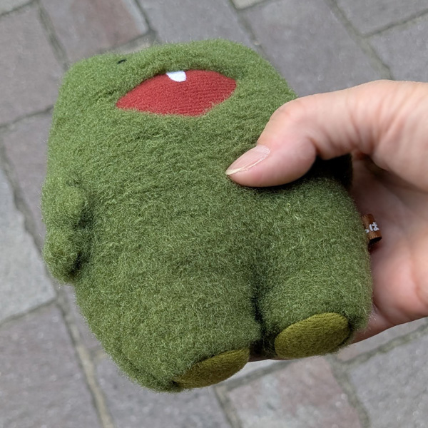 画像3: ぽちっぱ　ぬいぐるみＳ けろっぱ